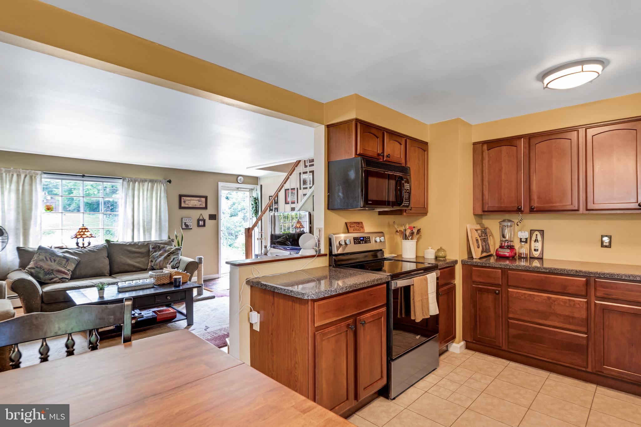 513 Spring Street Royersford, PA 19468 - Photo 8 of 29 Kitchen updated with cherry cabinets