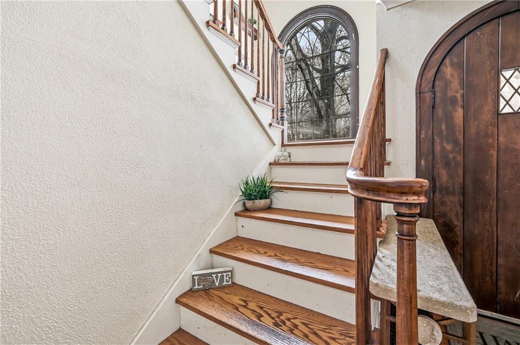 371 Case Avenue Sharon, PA 16146 - Photo 16 of 41 a view of entryway with wooden floor and a front door