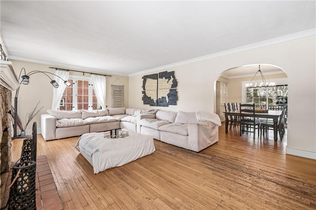 371 Case Avenue Sharon, PA 16146 - Photo 6 of 41 a living room with furniture and a chandelier