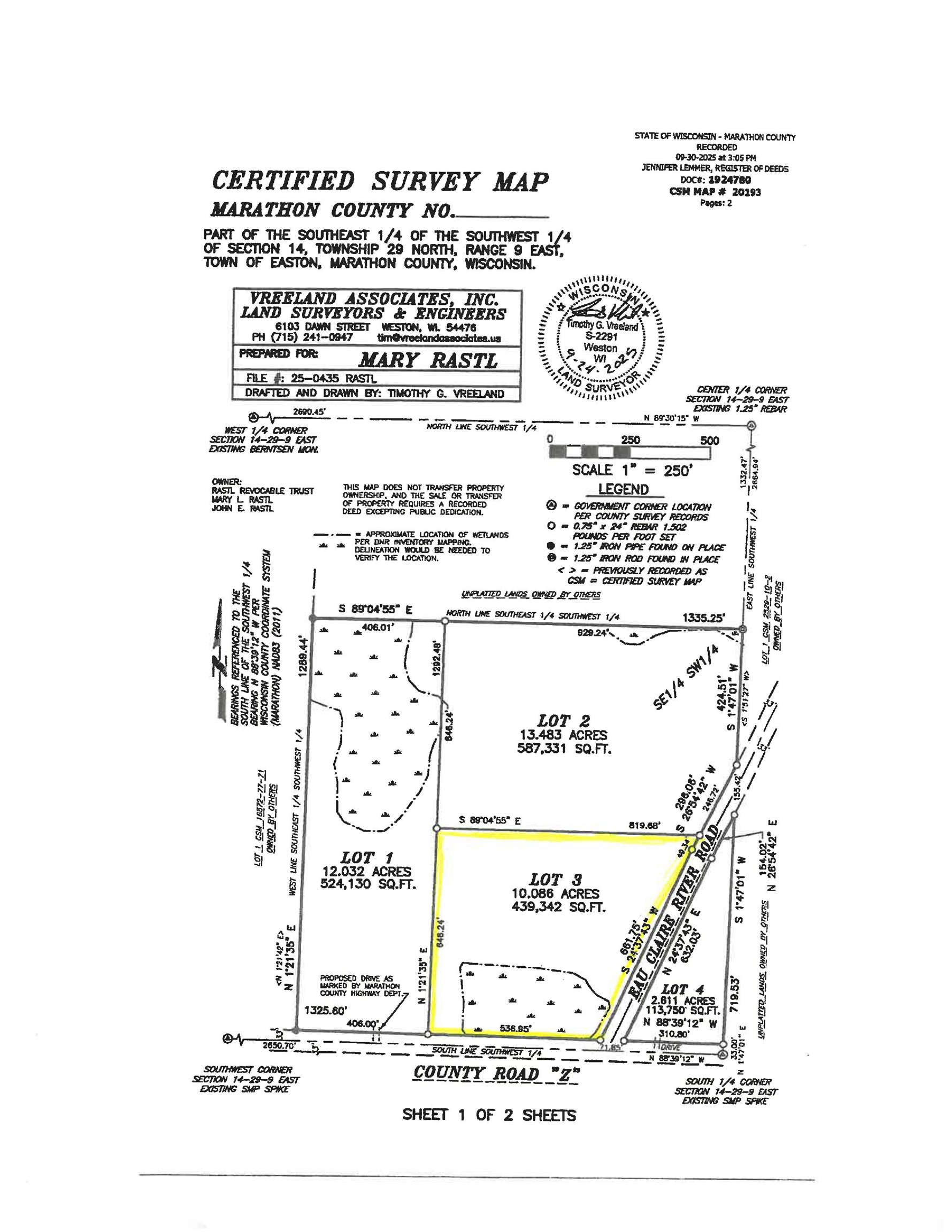 Lot 3 Eau Claire River Road Ringle, WI 54471 - Photo 28 of 28