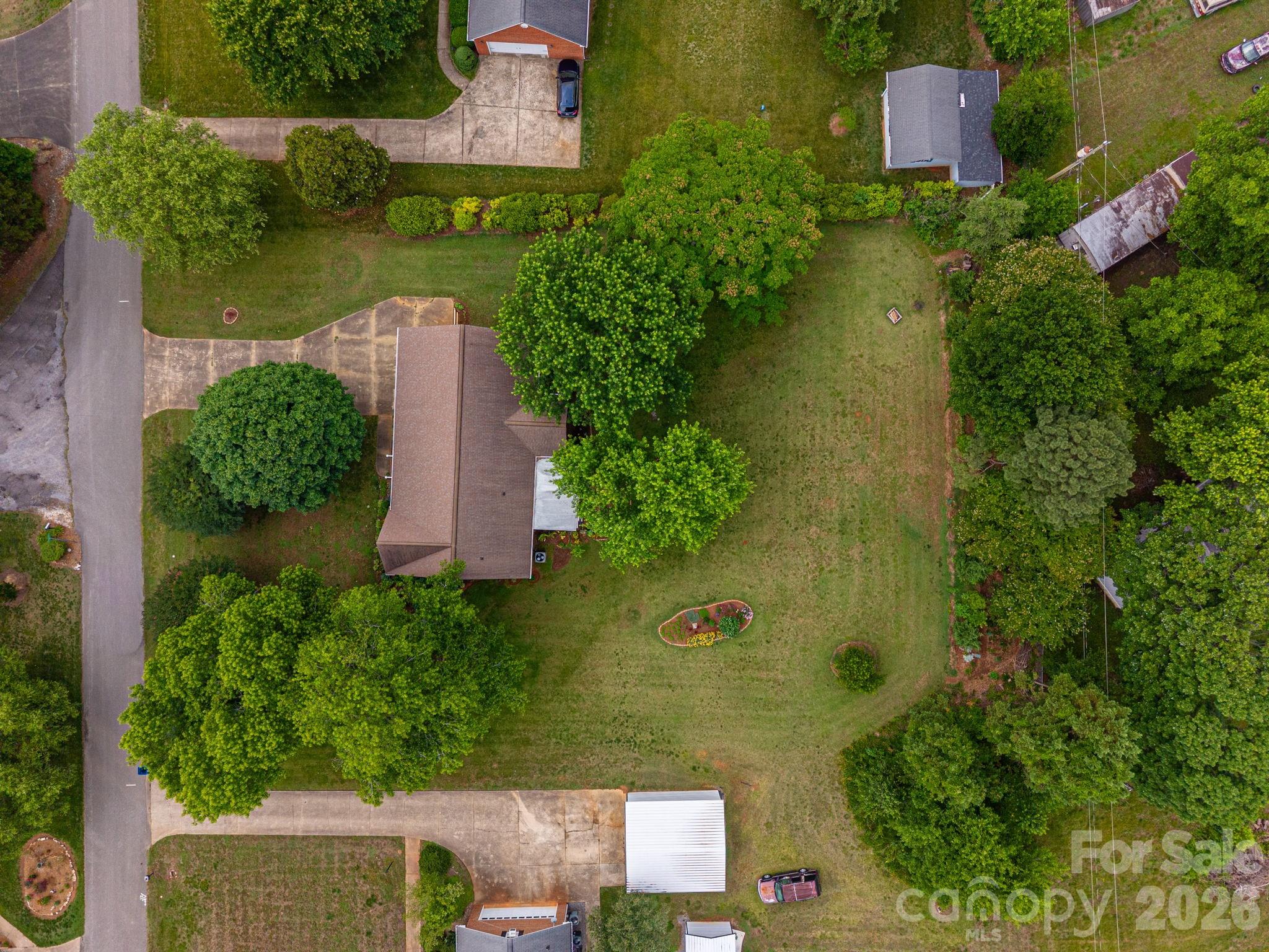 3815 Wildcherry Road Shelby, NC 28150 - Photo 27 of 33 an aerial view of a house with a yard