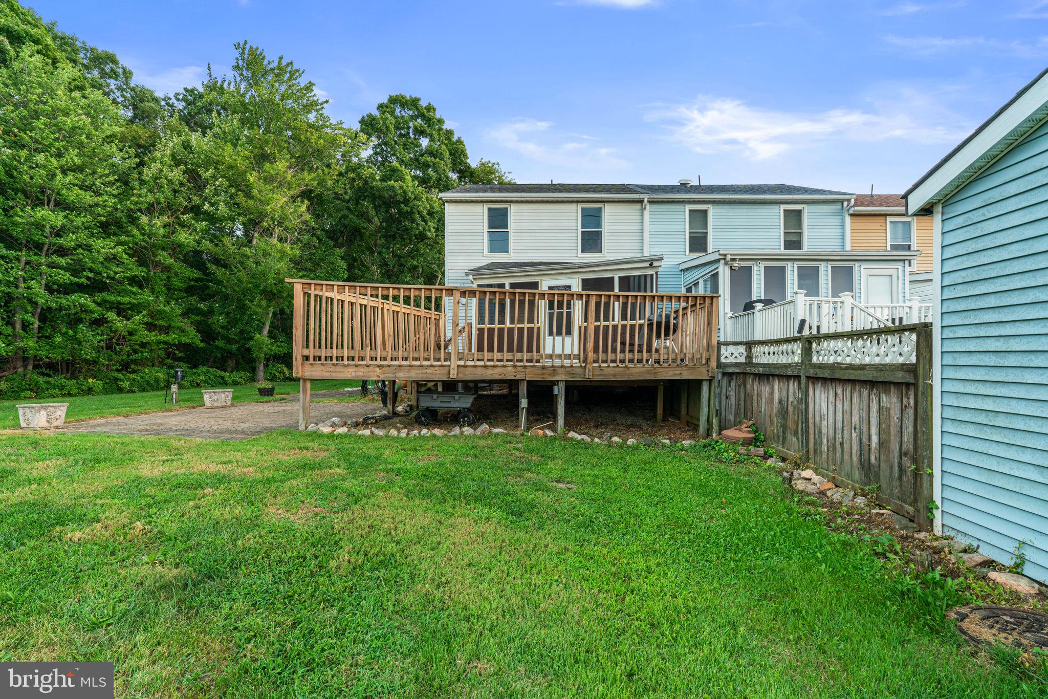 40 Towns Court Rosedale, MD 21237 - Photo 39 of 41 Rear Exterior and Deck