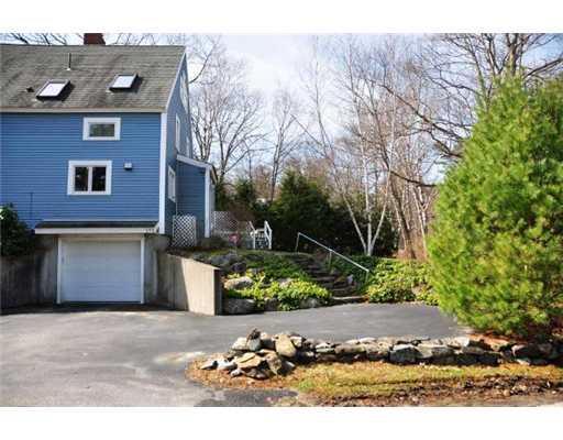 171 Wharf Road Yarmouth, ME 04096 - Photo 20 of 20 Exterior Back. garage/parking area