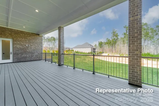 a view of outdoor seating space