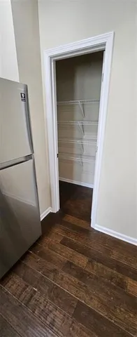 a view of wooden floor