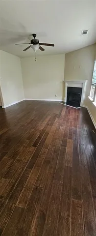 wooden floor in a room