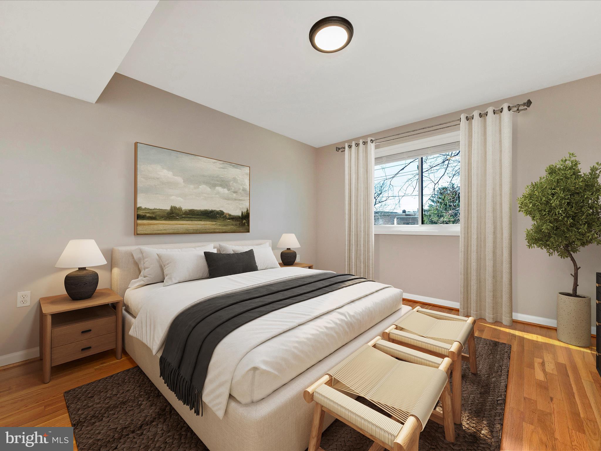 11503 Amherst Avenue, Unit 14 Silver Spring, MD 20902 - Photo 16 of 29 Bedroom 2 Virtual Staging