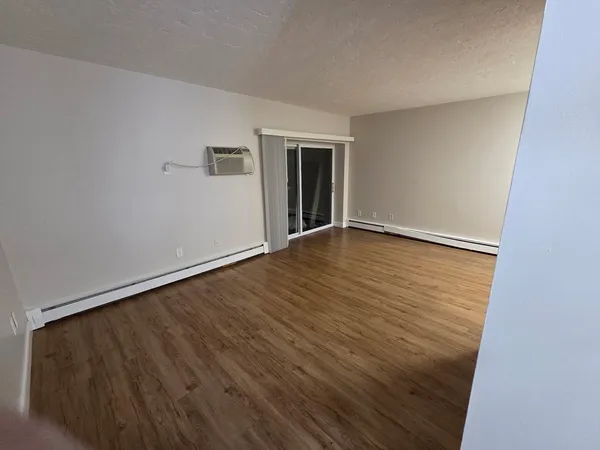 wooden floor in an empty room
