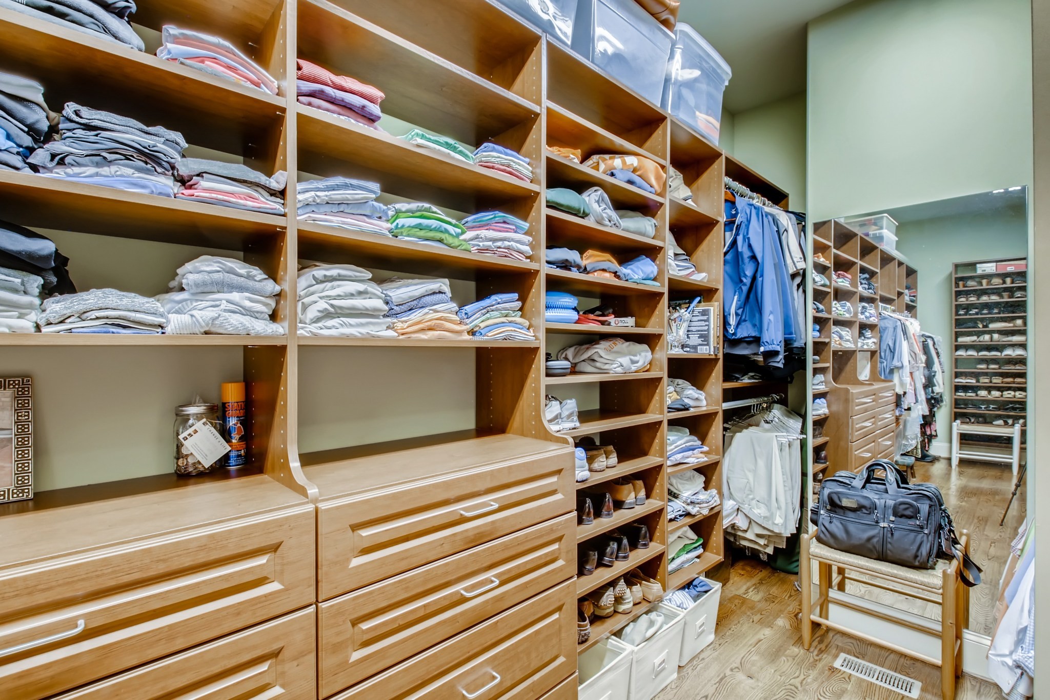 3919 Dorcas Drive Nashville, TN 37215 - Photo 24 of 40 a view of walk in closet with clothes and shoes