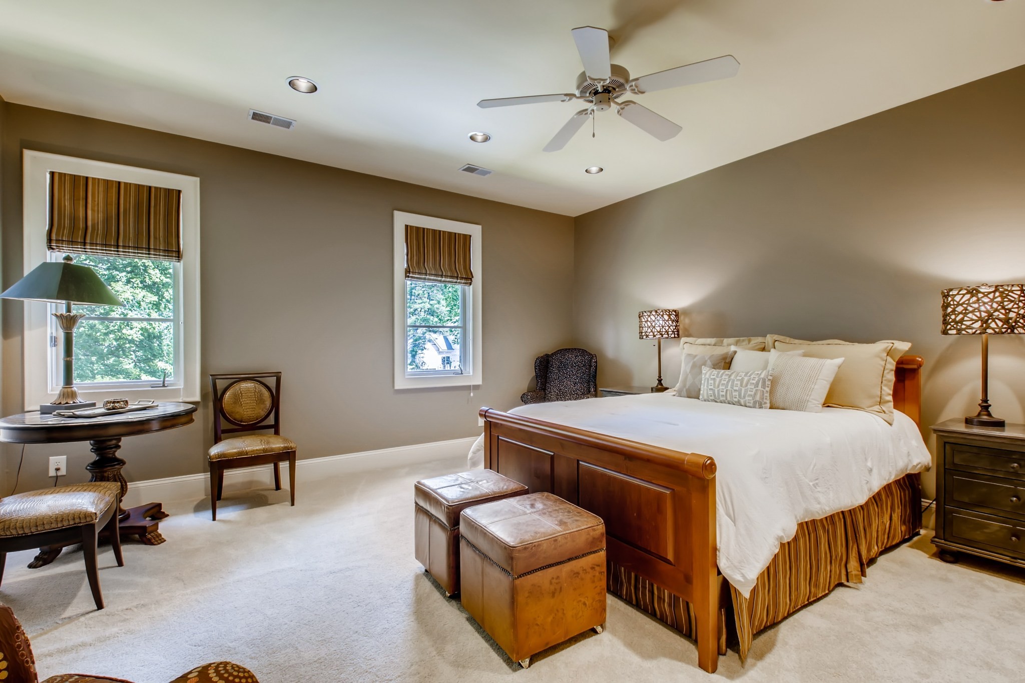 3919 Dorcas Drive Nashville, TN 37215 - Photo 28 of 40 a bedroom with bed and window with chair