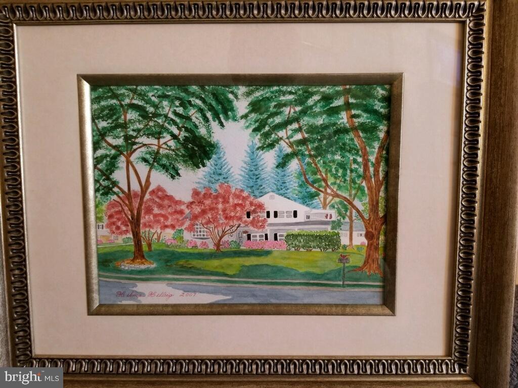 58 Hoover Road Huntingdon Valley, PA 19006 - Photo 46 of 46 Sellers prized artist rendition of beloved home.
