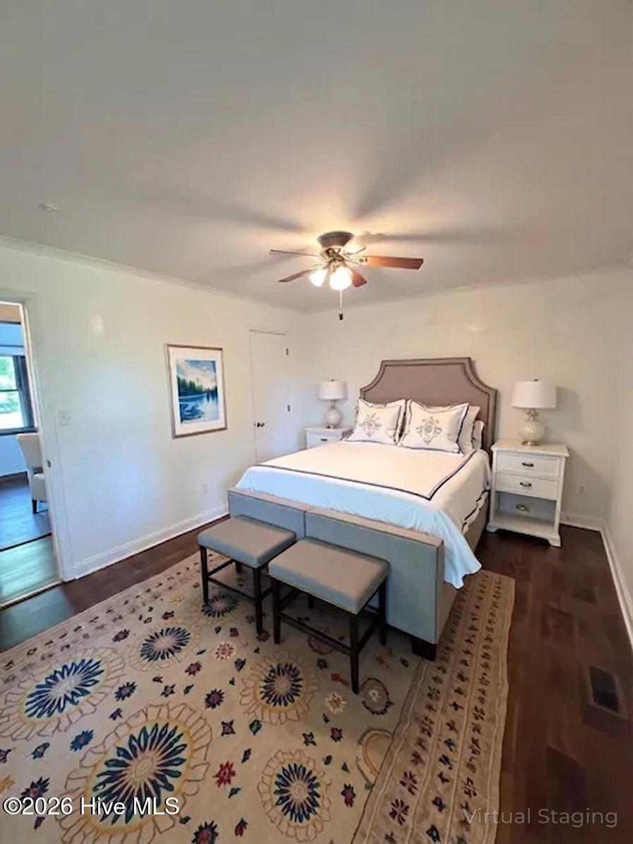 112 Manchester Road Havelock, NC 28532 - Photo 18 of 28 Primary bedroom virtually staged
