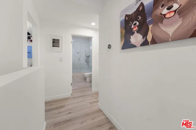 wooden floor in a gallery