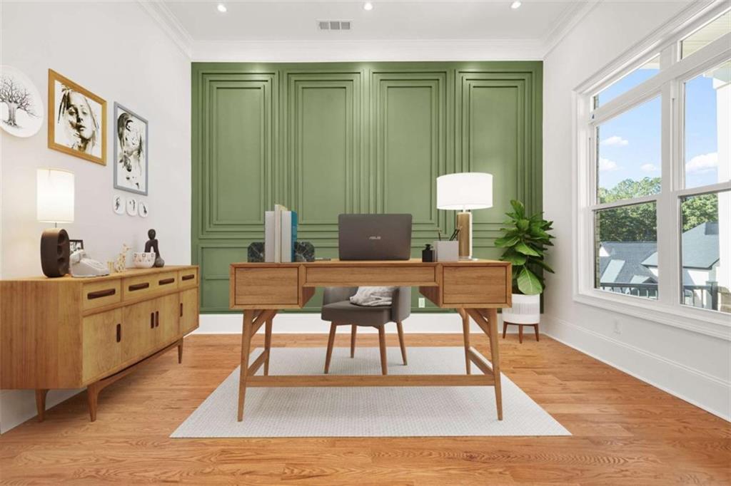 1525 Tapestry Ridge Southeast Lawrenceville, GA 30045 - Photo 8 of 49 a view of a dining room with furniture window and outside view