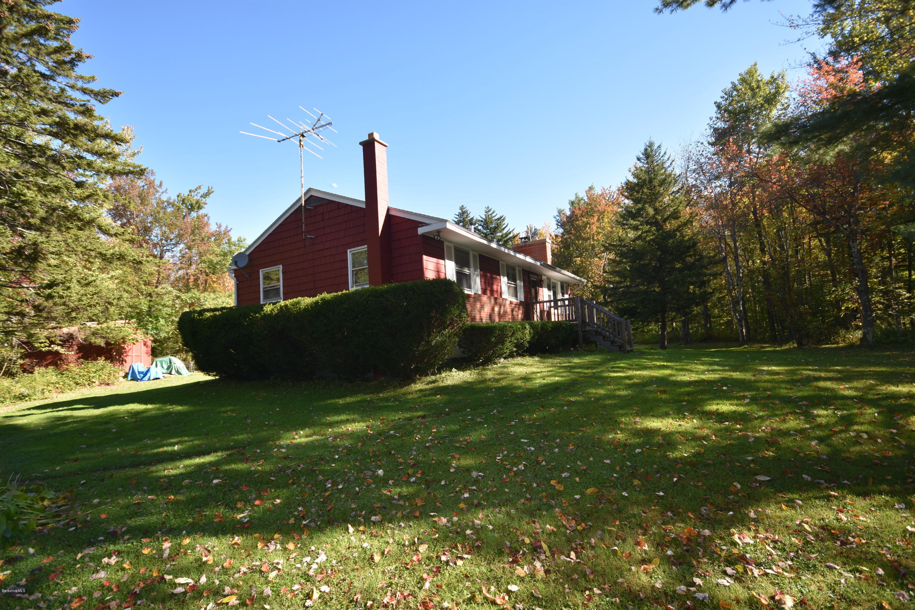 239 East Windsor Road Peru, MA 01235 - Photo 37 of 38 a front view of a house with a yard