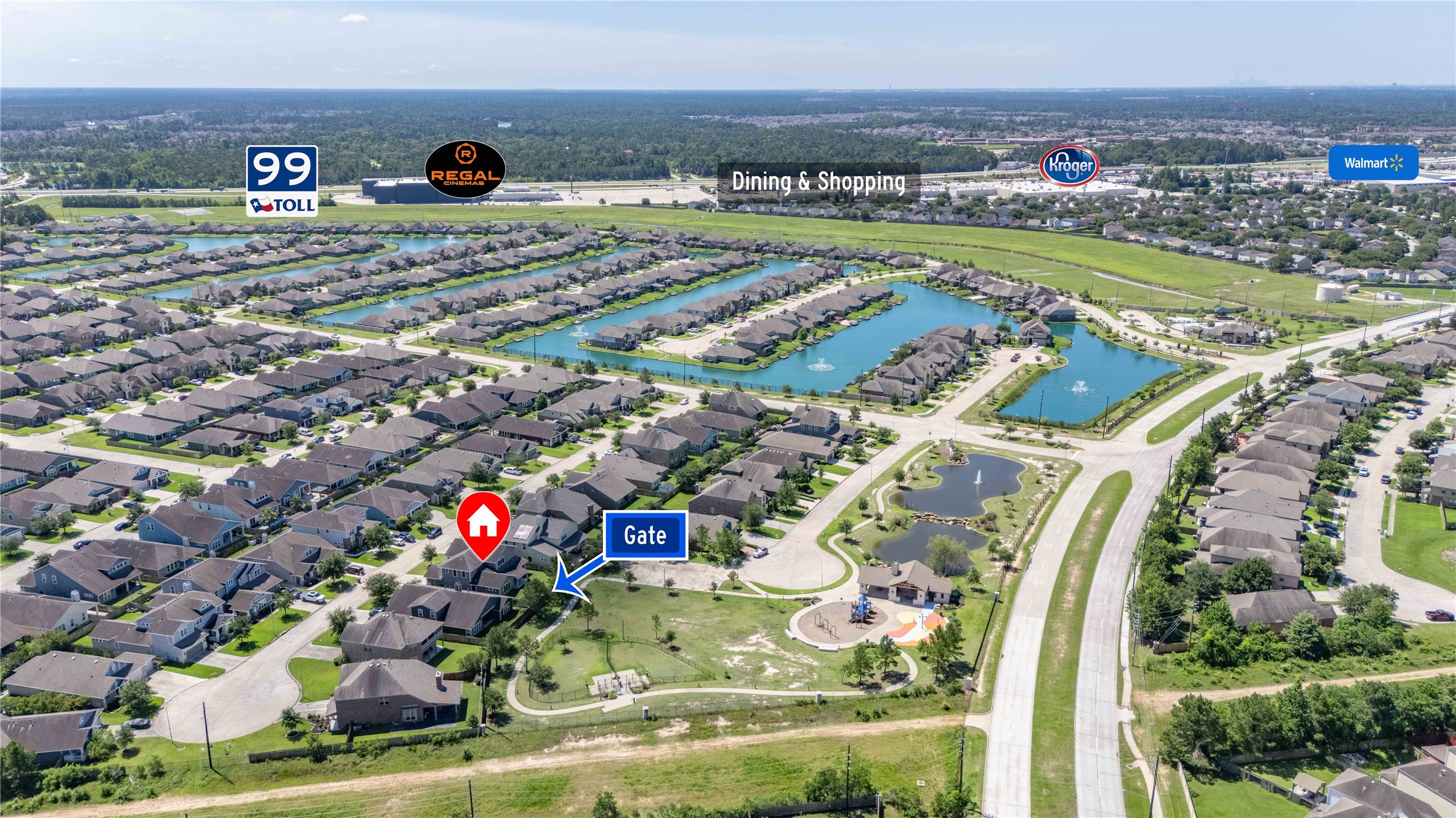 29539 Monona Terrace Court Spring, TX 77386 - Photo 49 of 50 This home has the perfect location, minutes from dining, shopping, and major roadways.