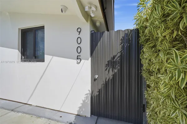 a utility room with a washer and dryer