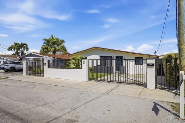 a view of a house with a porch