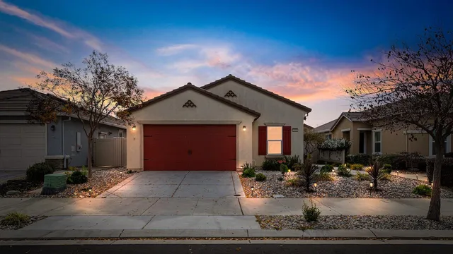 a front view of a house with porch