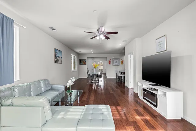 a front view of a house with a garage