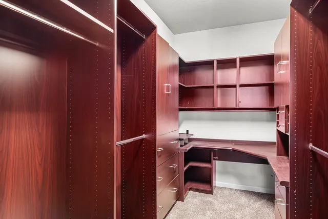 a front view of a building with garden