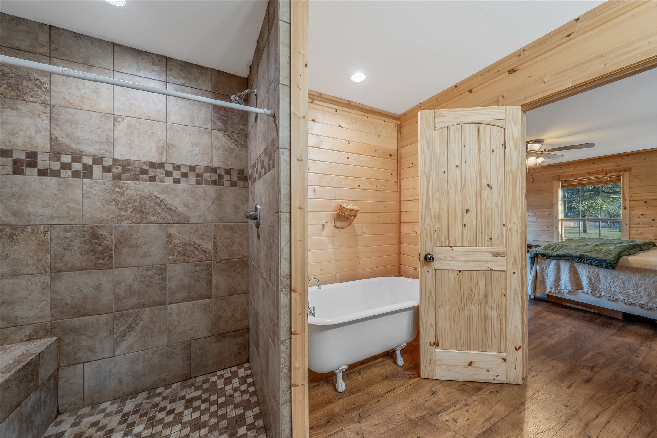 6751 County Road 4710 Larue, TX 75770 - Photo 17 of 47 a bathroom with a sink a toilet and shower
