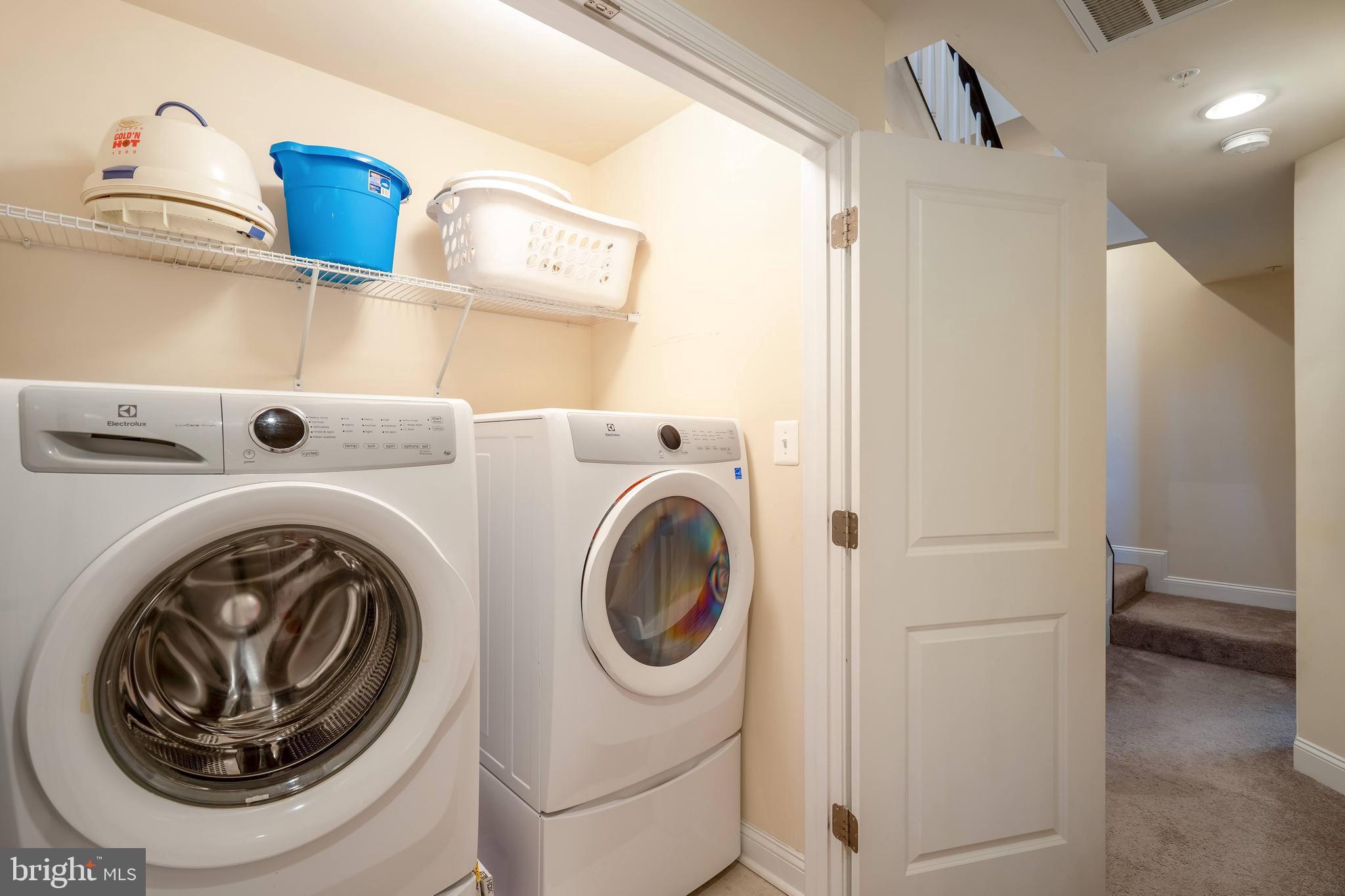 3526 Tribeca Trail Laurel, MD 20724 - Photo 20 of 34 Washer/Dryer across from Bedrooms