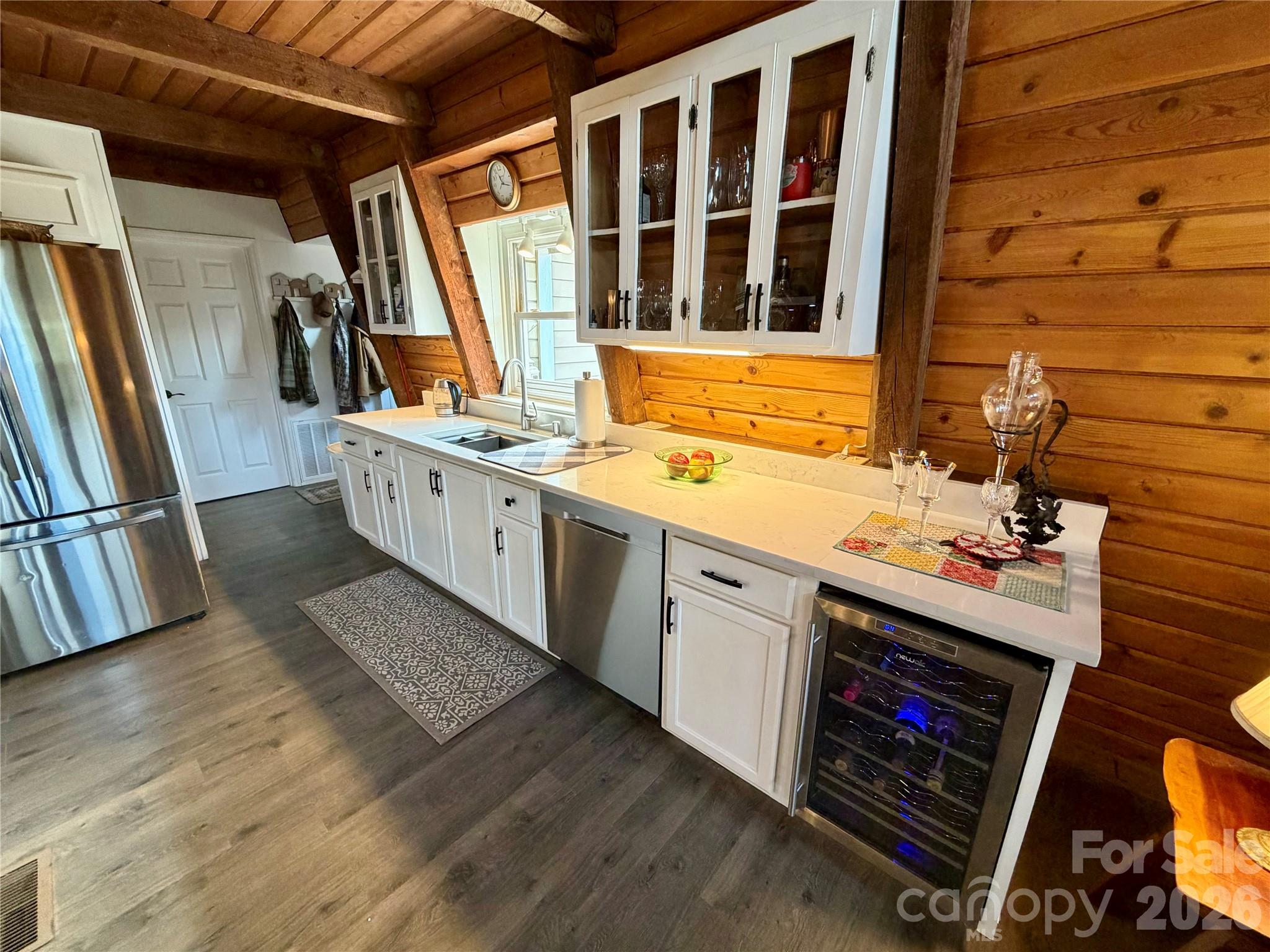 282 Calhoun Trail Rutherfordton, NC 28139 - Photo 10 of 48 a kitchen with a stove a sink and a refrigerator