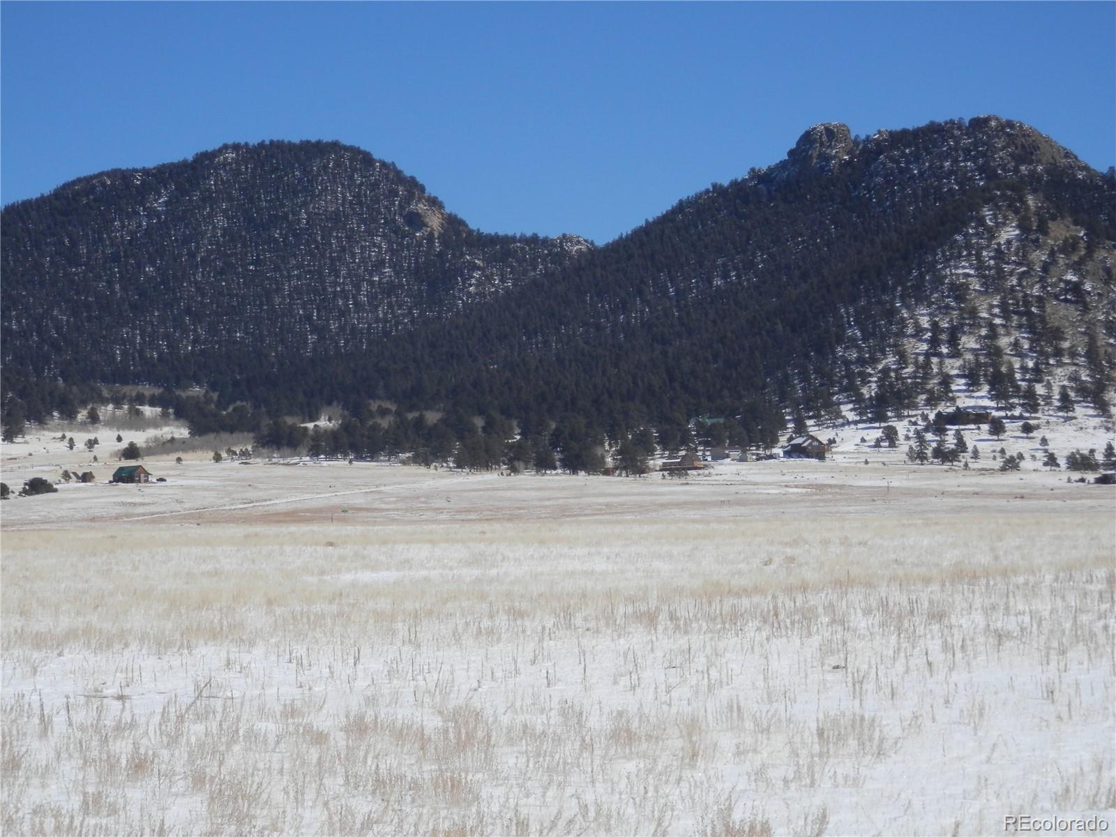 6744 Mesa Road Hartsel, CO 80449 - Photo 22 of 23 a view of swimming pool and mountain view