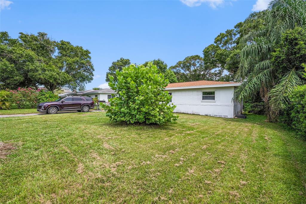 1580 Tuscola Road Clearwater, FL 33756 - Photo 5 of 15 a backyard of a house with lots of green space