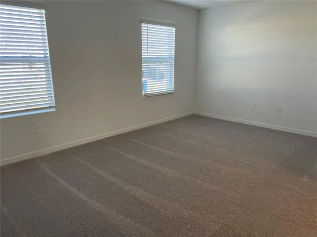 a bathroom with a shower and a toilet