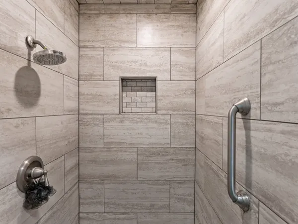 a view of outdoor space with garden