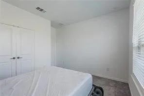 a room that has a bed in it
