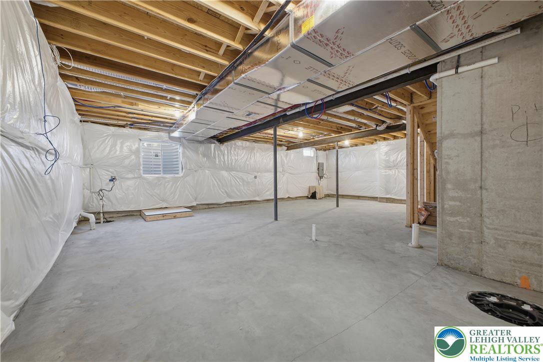 77 Tumble Creek Road, Unit 14 Easton, PA 18042 - Photo 33 of 33 Basement *Photos are of a previously built home. Finishes, features, and options may vary*