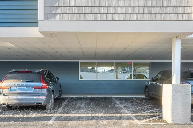 a view of car garage