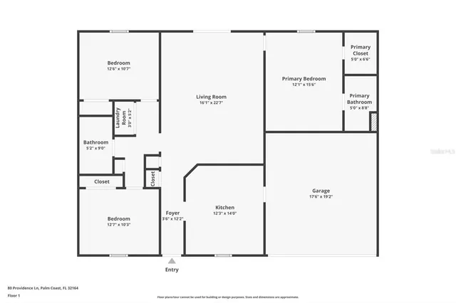 $275,000 | 80 Providence Lane, Palm Coast, FL 32164