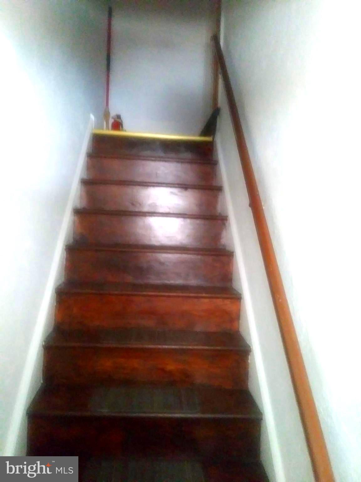 5222 Rising Sun Avenue Philadelphia, PA 19120 - Photo 20 of 27 Stairs Leading to the Second Floor Unit