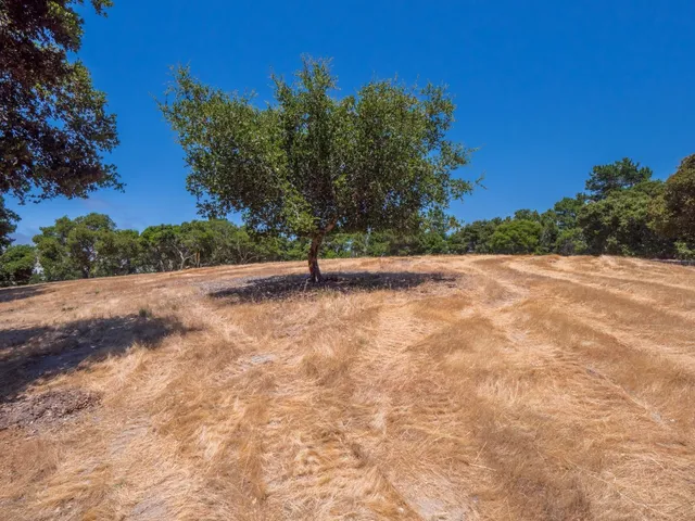 a view of an outdoor space with mountain view
