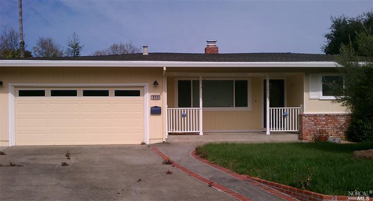1223 Ridgeview Court Novato, CA 94947 - Photo 1 of 1 a view of a house with a garden and pathway