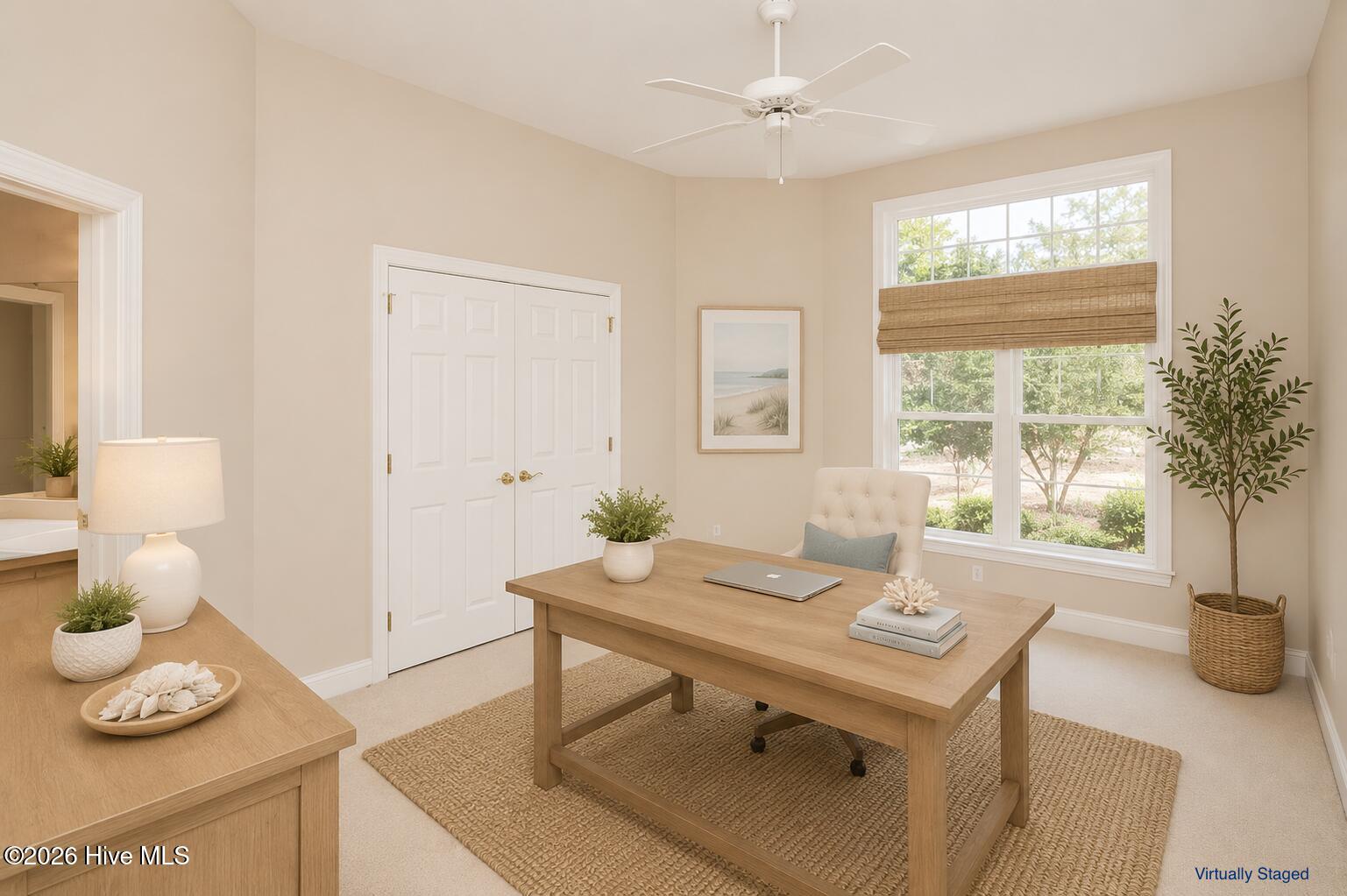 523 Candlewick Lane Southwest Ocean Isle Beach, NC 28469 - Photo 30 of 85 AI Generated Office or Bedroom 1 Update