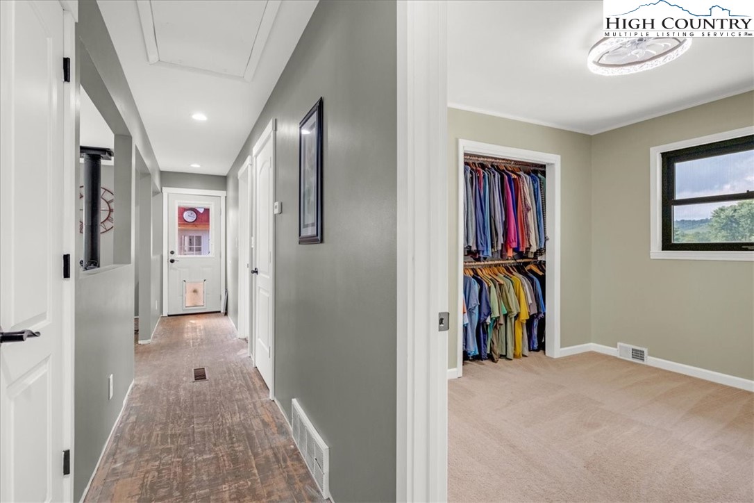 360 Fraser Road Sparta, NC 28675 - Photo 26 of 50 a view of a hallway with closet