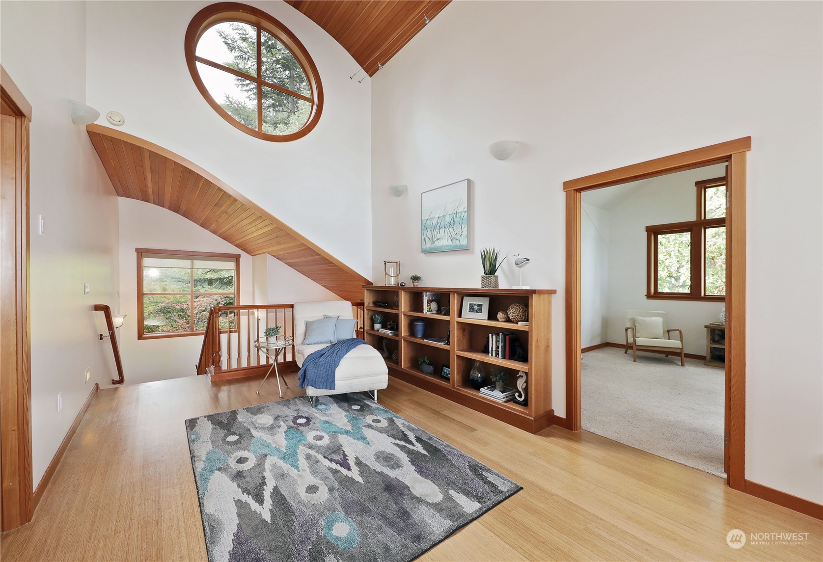 1292 Dines Point Road Greenbank, WA 98253 - Photo 26 of 40 a view of a livingroom with furniture and entryway