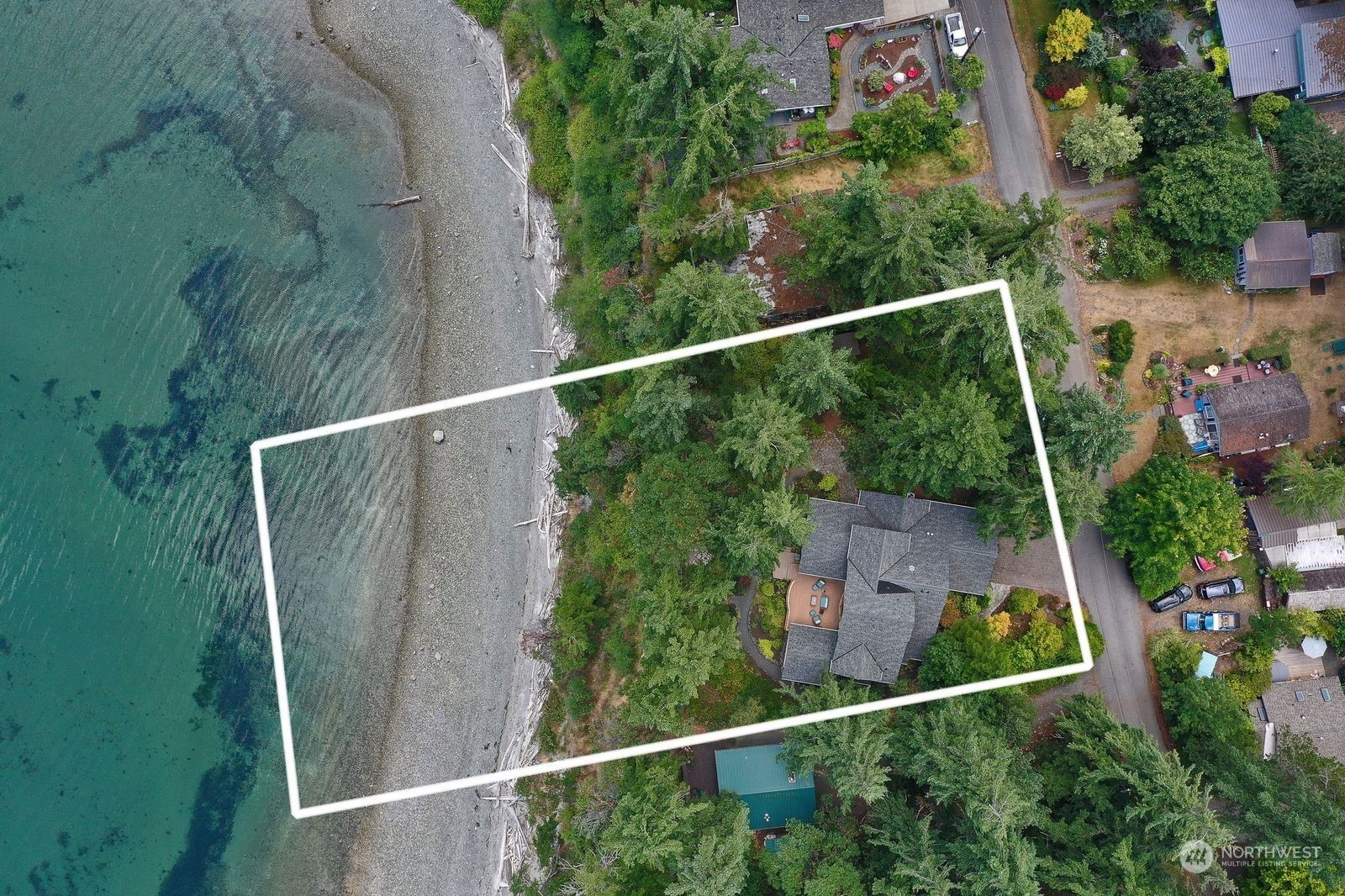 1292 Dines Point Road Greenbank, WA 98253 - Photo 37 of 40 a view of a balcony