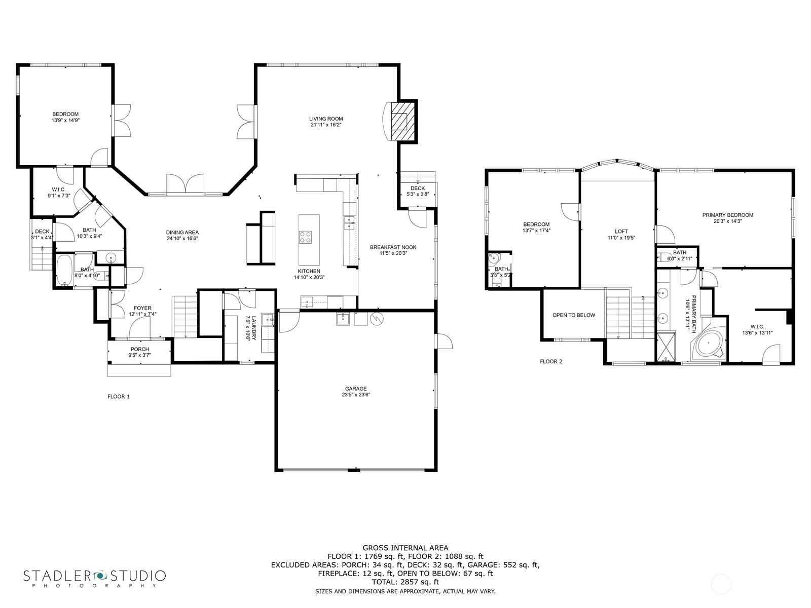 1292 Dines Point Road Greenbank, WA 98253 - Photo 40 of 40 a picture of floor plan