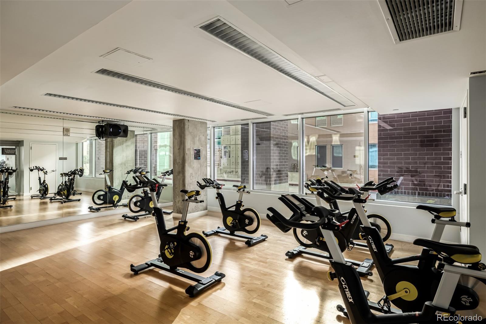 1700 Bassett Street, Unit 1412 Denver, CO 80202 - Photo 38 of 43 a view of a room with gym equipment