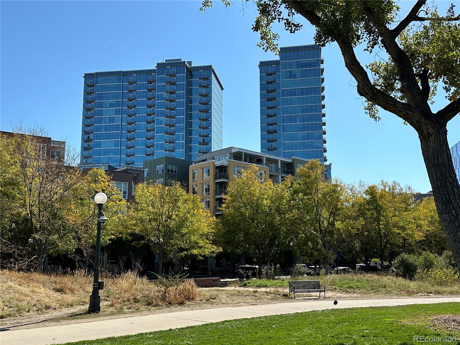 1700 Bassett Street, Unit 1412 Denver, CO 80202 - Photo 43 of 43 a view of building with garden space and sitting area