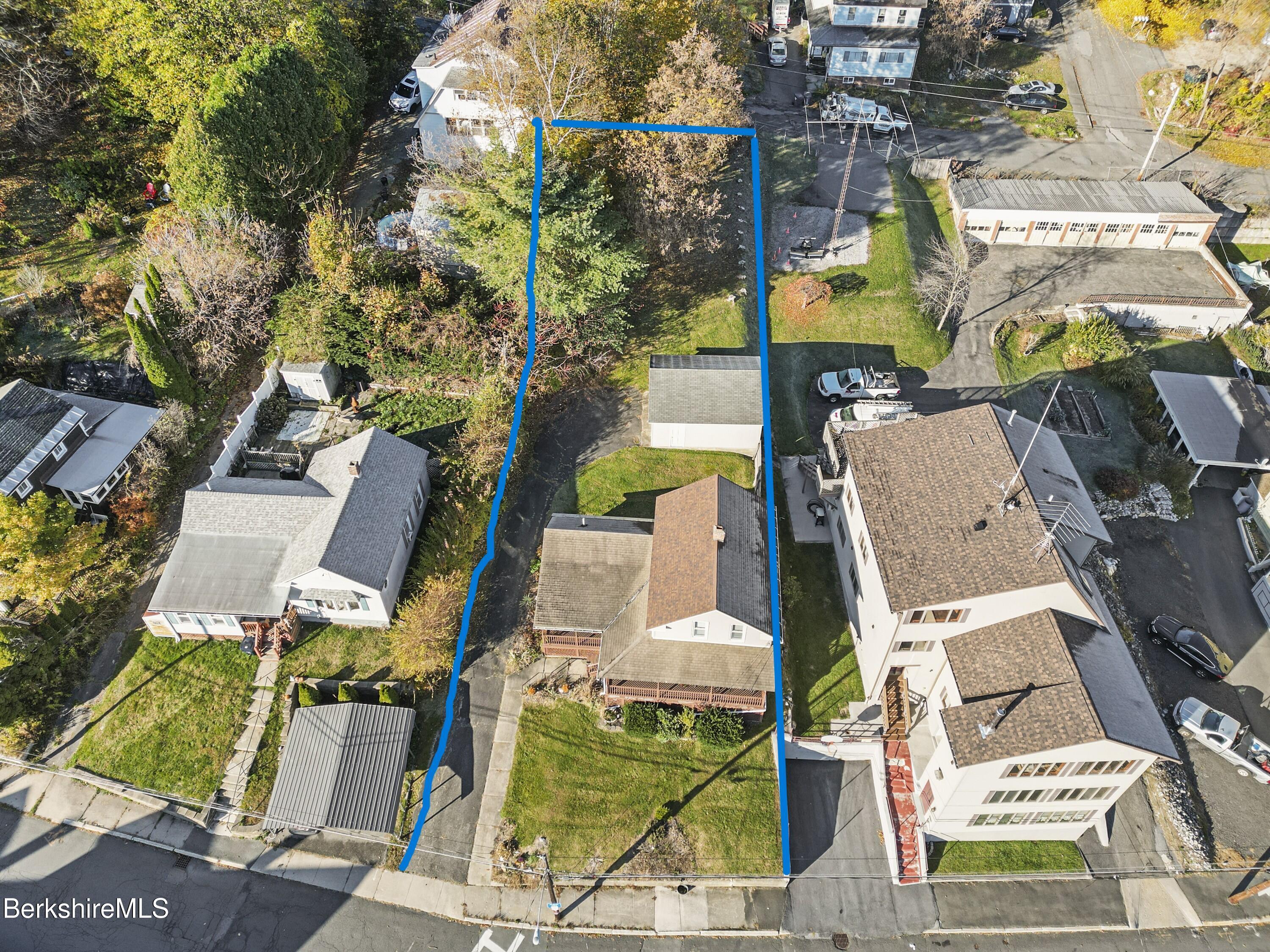 85 Furnace Street North Adams, MA 01247 - Photo 39 of 45 25 Aerial View-outline