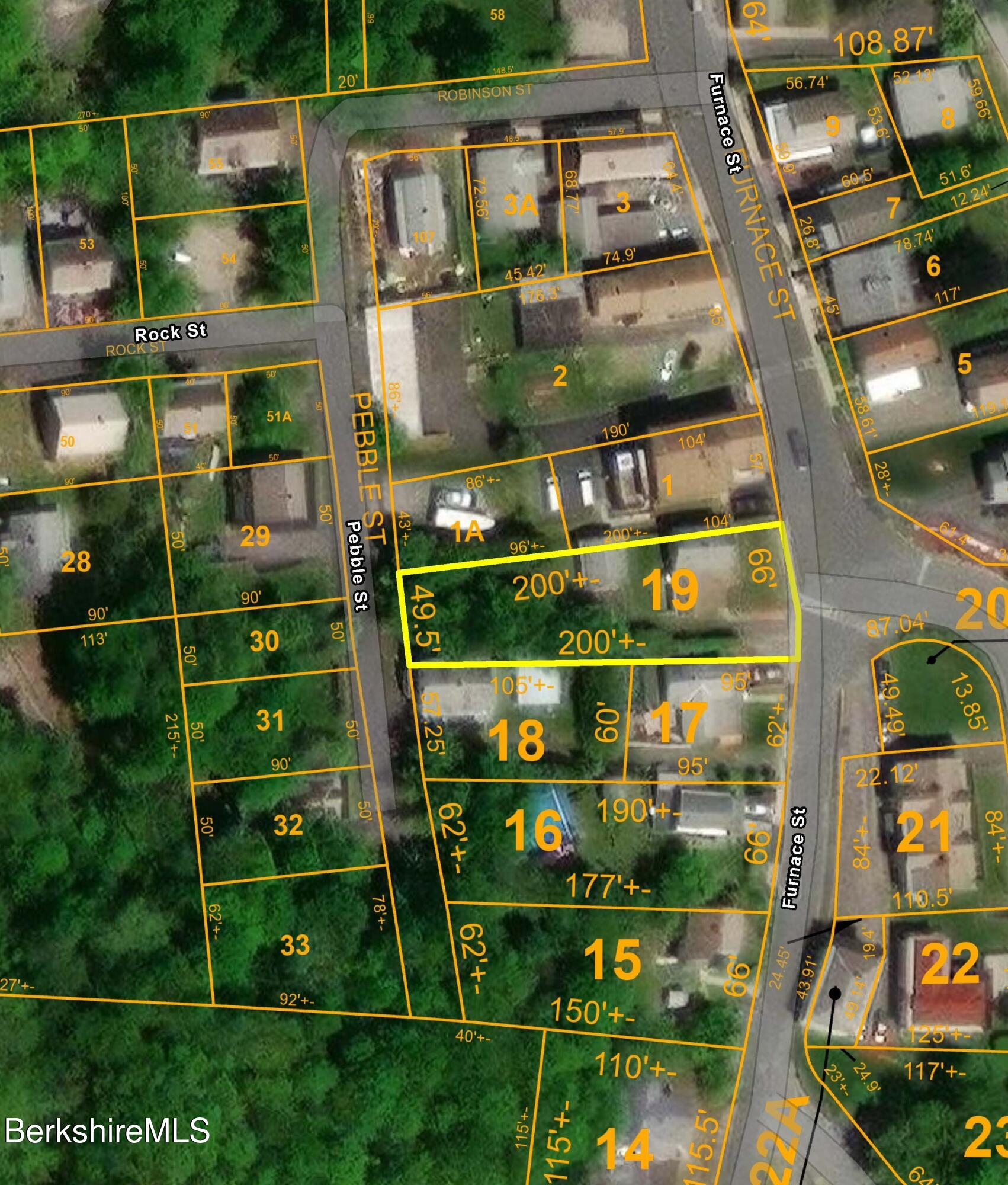 85 Furnace Street North Adams, MA 01247 - Photo 40 of 45 Parcel Map 2- 85 Furnace St