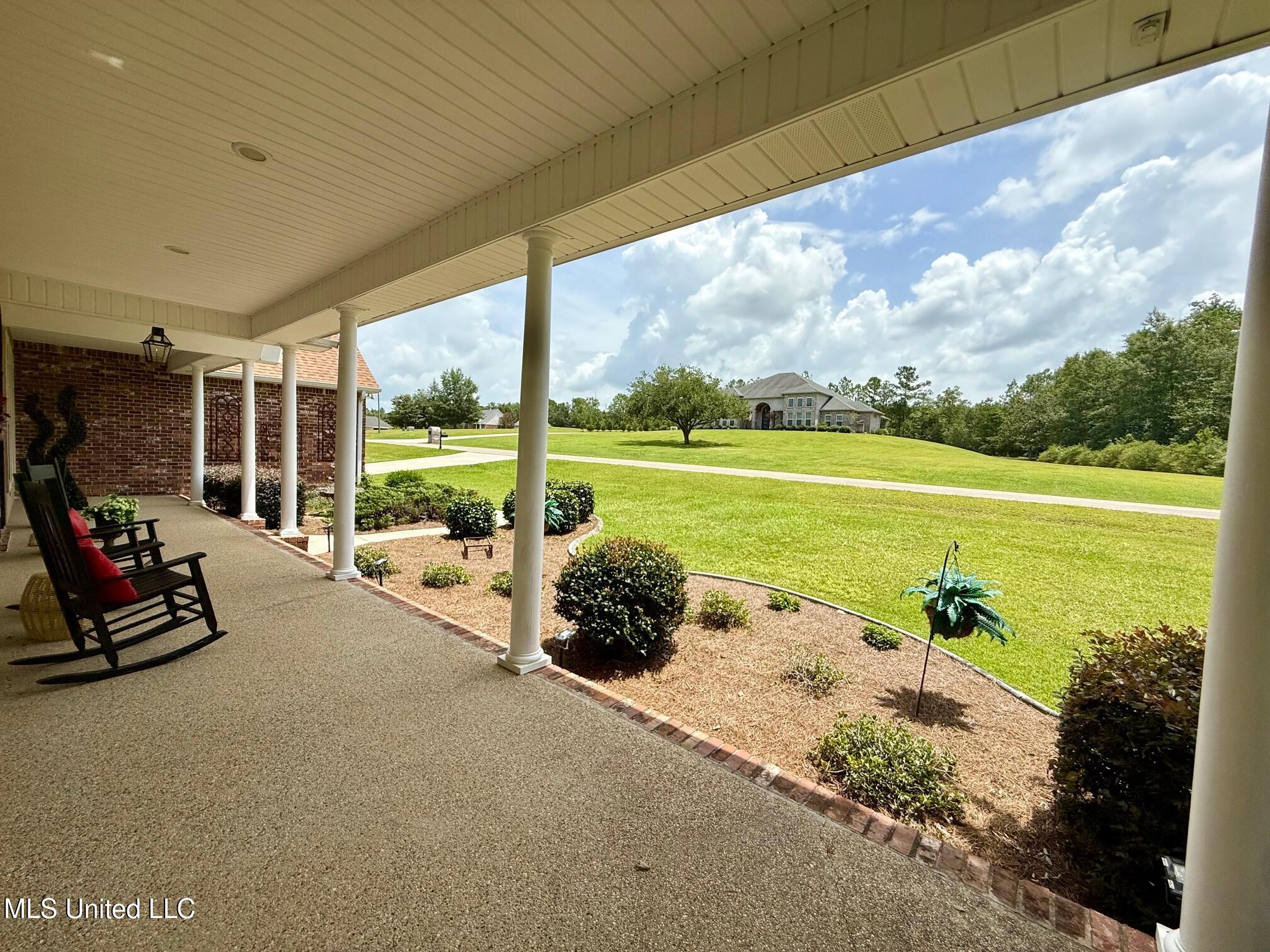 8289 Ridgewood Road Kiln, MS 39556 - Photo 12 of 66 Front Porch View 3