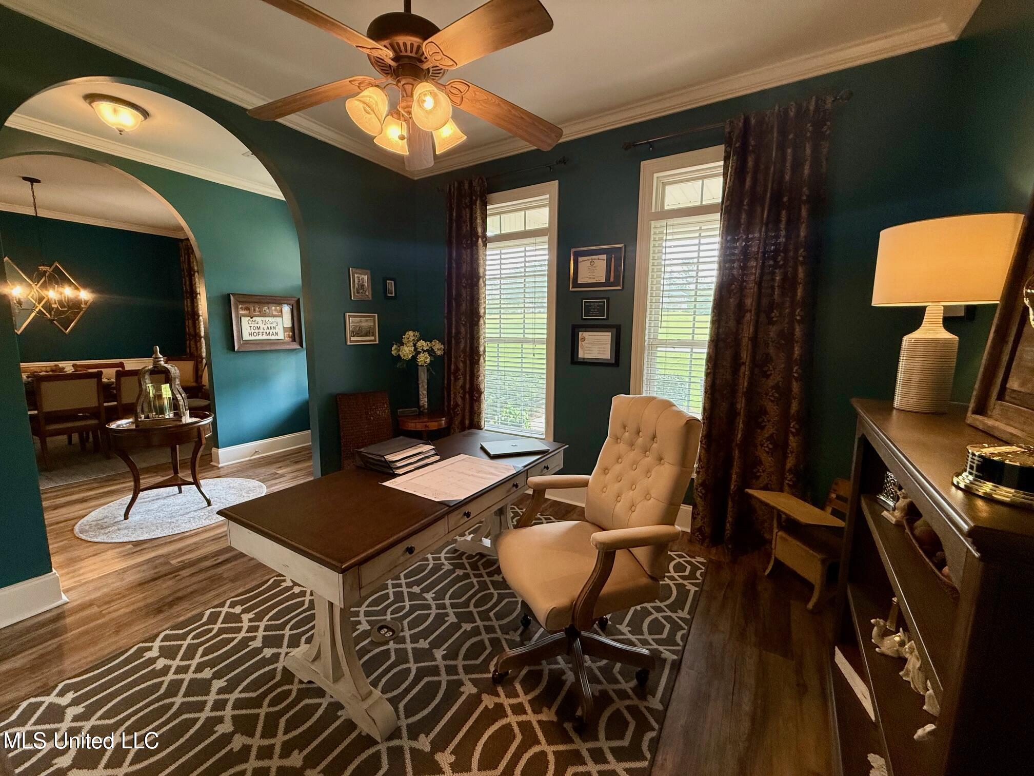 8289 Ridgewood Road Kiln, MS 39556 - Photo 34 of 66 Bedroom 4/Office View 1